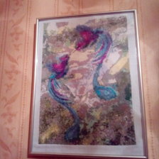 Работа «Райские птички»