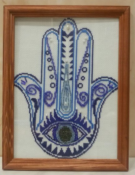 Работа «Рука Фатимы (Хамса)»