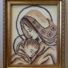 Работа «Дева Мария с младенцем»
