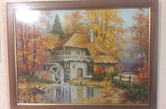 Работа «Осенняя мельница от "Лука-С"»