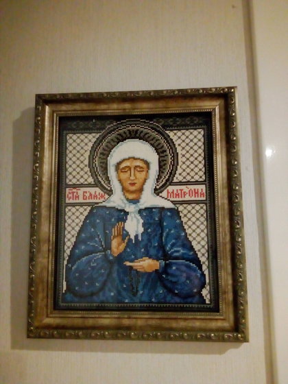 Работа «Матрона Московская»