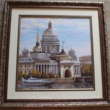 Работа «Адмиралтейская набережная. Санкт-Петербург»