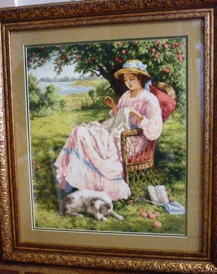 Работа «яблоневый сад»