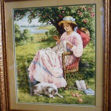 Работа «яблоневый сад»