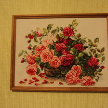 Работа «королевские розы»