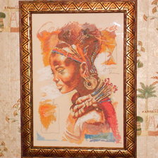 Работа «Африканка»