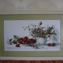 Работа «Клубника и земляника»