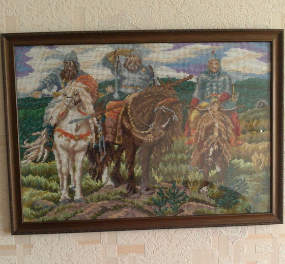 Работа «Три богатыря»