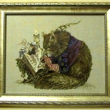 Работа «"Кот-каллиграф" от NIMUE»