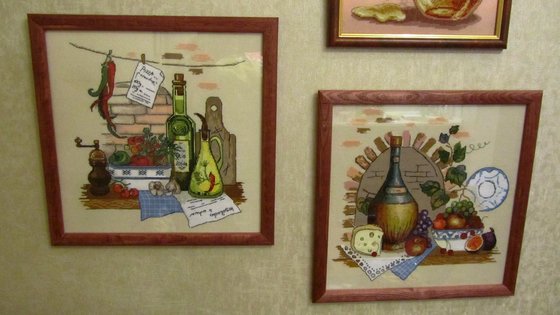 Работа «Натюрморты с перцем и сыром от Риолис»