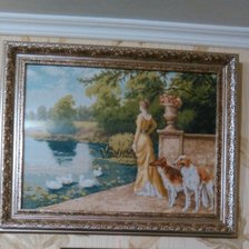 Работа «Усадьба. Лирический пейзаж»