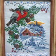 Работа «зимушка-зима»