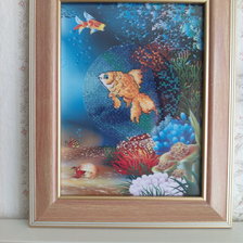 Работа «Оформленная в рамку работа.»