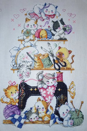 Работа «Котики»