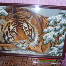 Работа «тигр в лесу»