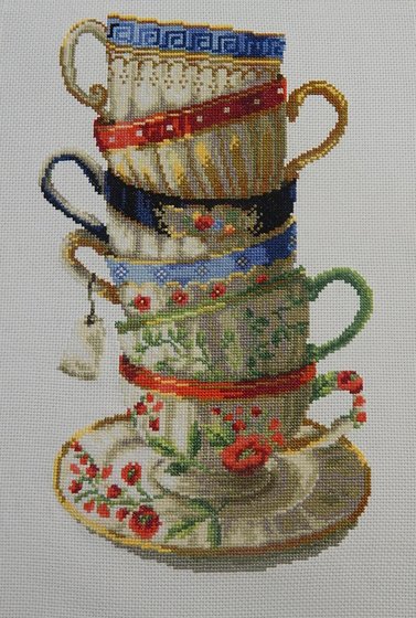 Работа «Элегантные кофейные чашки»