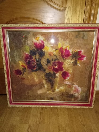 Работа «Весенний букет»