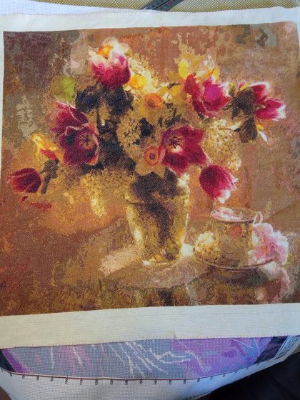 Работа «Весенний букет.»