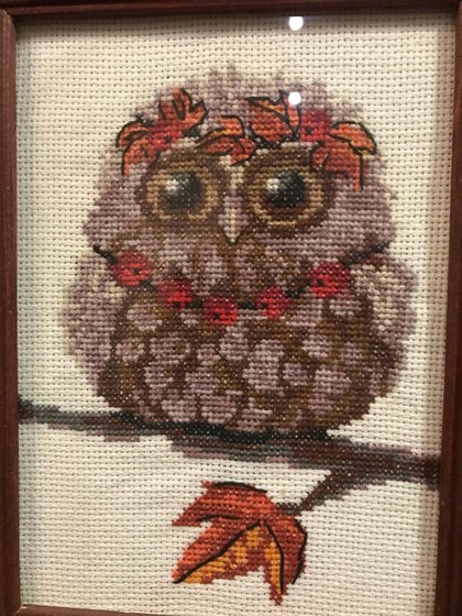 Работа «"Совёнок осенью"»