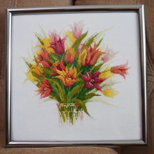 Работа «Тюльпаны»