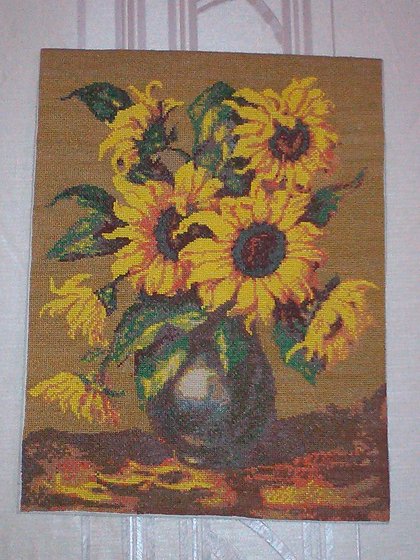 Работа «подсолнухи»