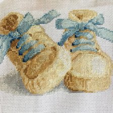 Работа «Башмачки для мальчика»