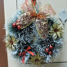 Работа «Венок новогодний»