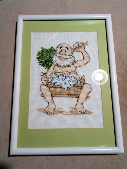 Работа «мой "дедушка оделся". На выход к людям готов))»