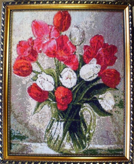 Работа «тюльпаны»