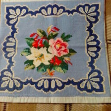 Работа «30 лет назад - подушка»