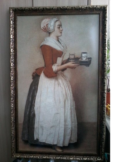 Работа «ГК 1706 The Chocolate Girl (Шоколадница)»