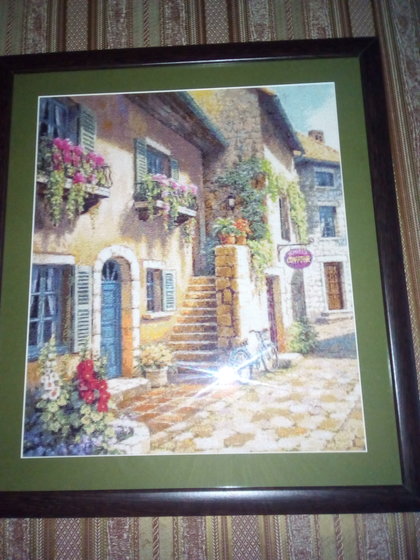 Работа «Итальянский городок.»