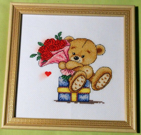 Работа «Алые розы.»