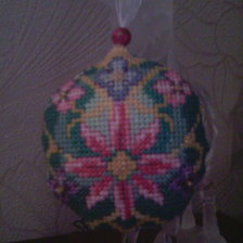 Работа «игрушка на ёлку»