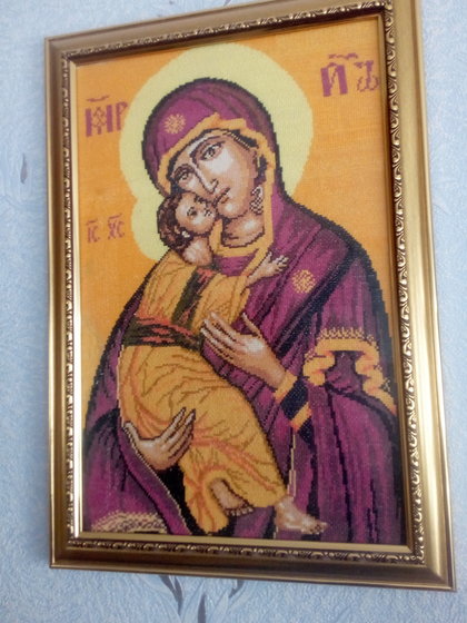 Работа «Владимирская Икона»