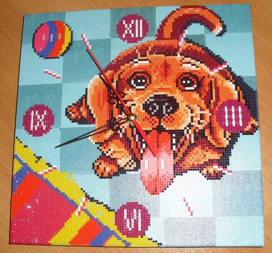 Работа «Color kit - счастливый пес»