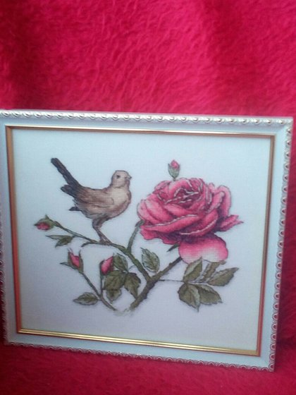 Работа «Соловей и роза»