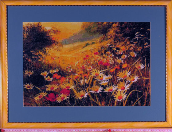 Работа «Ромашковое поле»