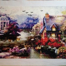 Работа «дом у озера»