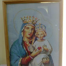 Работа «мадонна с младенцем (набор ланарте)»