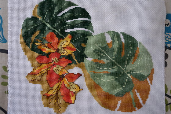 Работа «Цветы из журнала "Чудесные мгновения"»