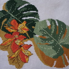 Работа «Цветы из журнала "Чудесные мгновения"»