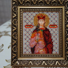 Работа «Икона Св. Ирина бисером от "Чаривна мыть"»