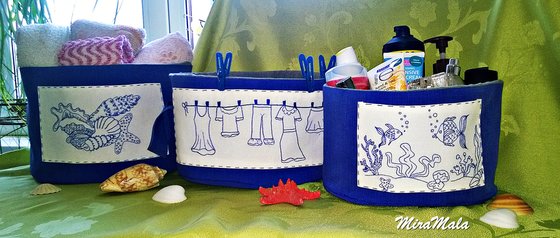 Работа «Органайзеры "Морская волна"»