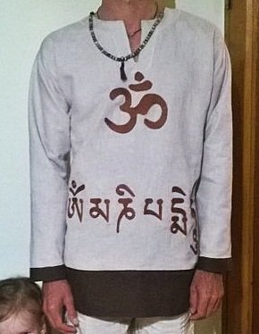 Работа «Рубашка "Мантра-Будда"»