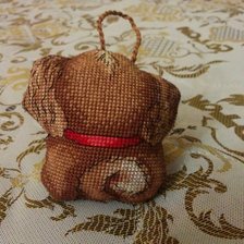 Работа «Игрушка. Собачка»