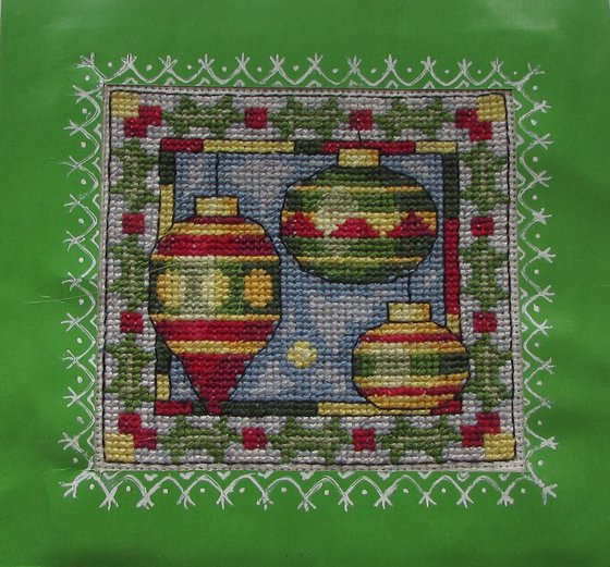 Работа «Новогодняя открытка»