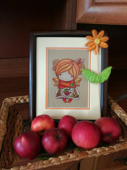 Работа «Девочка Осень»