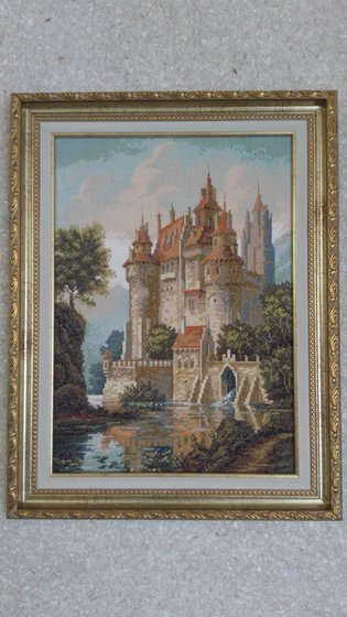 Работа «Замок в горах»