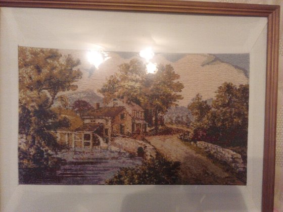 Работа «Деревня»